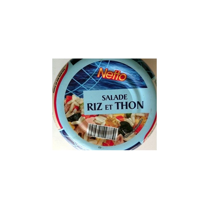 Netto Salade Riz Et Thon 250Gr