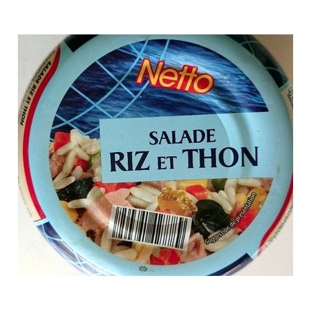 Netto Salade Riz Et Thon 250Gr