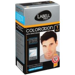 Labell Men Coloration Noir