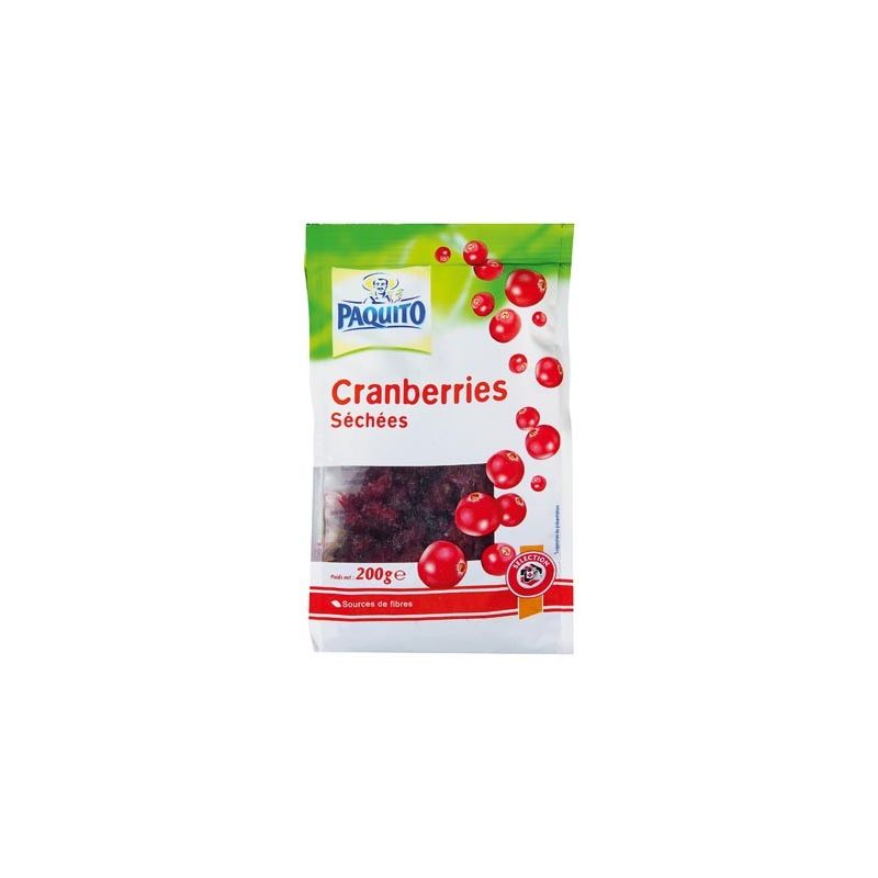 Paquito Cranberries Seches200G