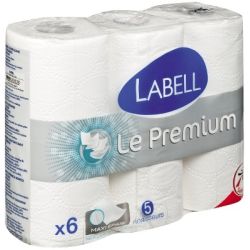 Labell Ph Blan Prem 5Plis 6Rouleaux