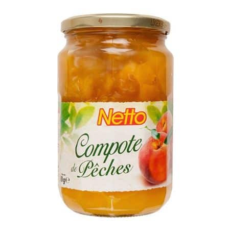 Netto Compote De Peche 600G