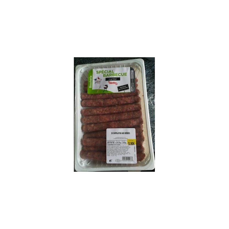 Netto 20 Chipolatas Herbes 1Kg