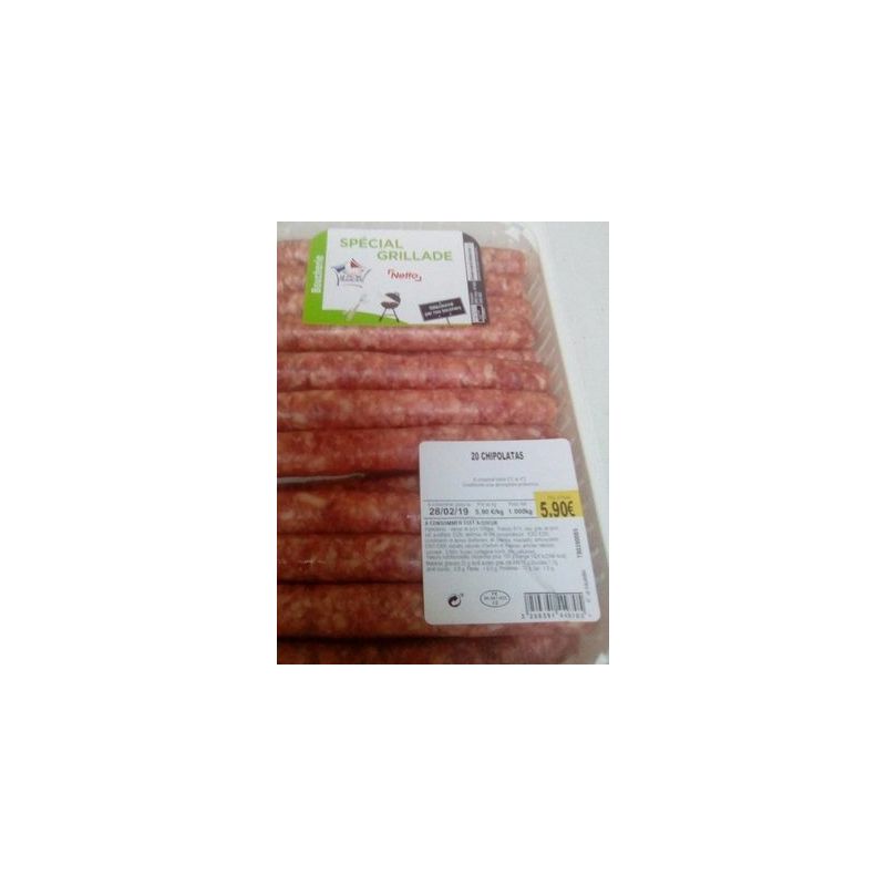 Netto 20 Chipolatas 1Kg Pf