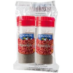 Cigalou Cigal.Poivriere Gris Moul2X18G