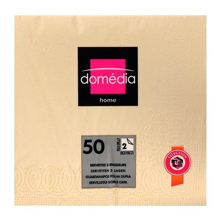 Domedia Dom Serv 33X33Cm X50 Ivoire