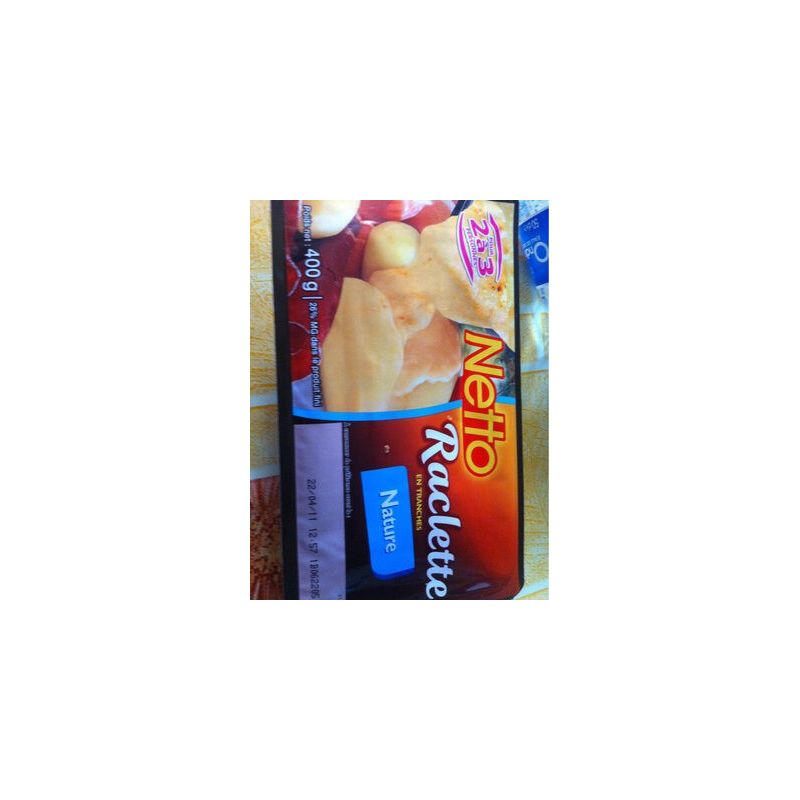 Netto Raclette Tranche 400G