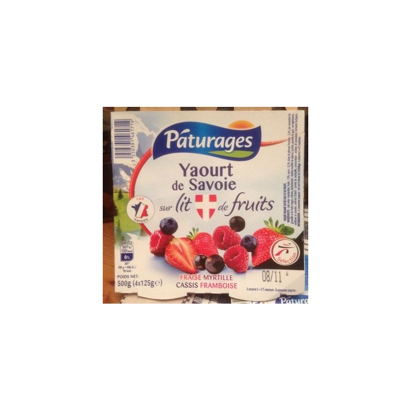 Paturages Pat.Yt Savoie S/Frt Rge 4X125G