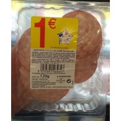 Fr.Emballe Fe Saucisson Ail 8T P.Rond120G