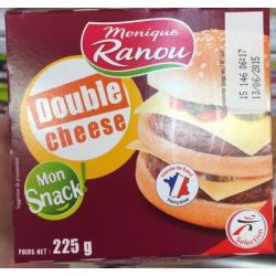 Ranou Dble Cheese Burger 225Gr