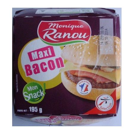 Ranou Mx Cheese Burg Bacon195G