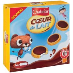 Chabrior Chab Mini Tartel.Coeur Lt 225G