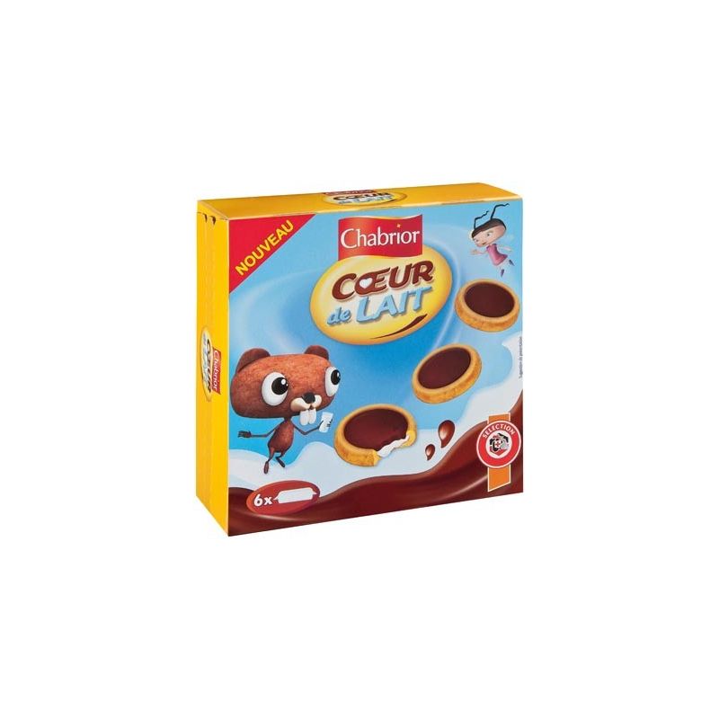 Chabrior Chab Mini Tartel.Coeur Lt 225G