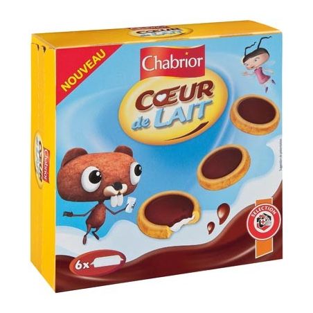 Chabrior Chab Mini Tartel.Coeur Lt 225G