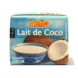 Netto Lait De Coco 200Ml