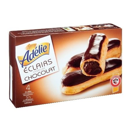 Adelie Eclairs Choco X4 200G