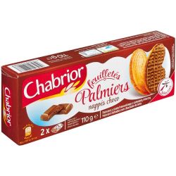 Chabrior Chab Palmier Nap.Choco Lt 110G