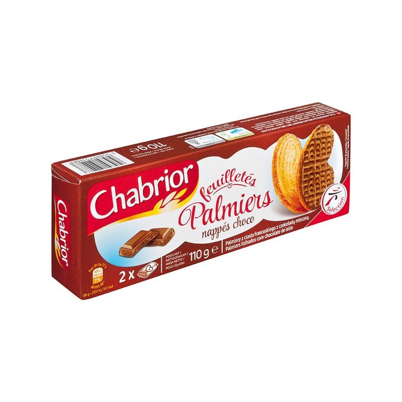 Chabrior Chab Palmier Nap.Choco Lt 110G