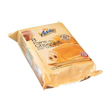 Adelie Pain Choc Pbeur X8 600G