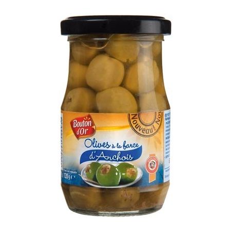 Bouton Dor Bo Oliv. Vrt Farc. Anchois120G