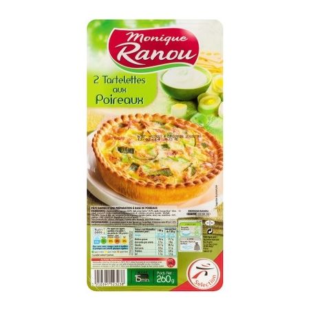 Ranou 2 Tarte Poireaux 260G