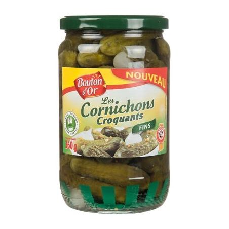 Bouton Dor Cornichon Fin 360G