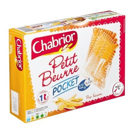 Chabrior Chab Petit Beurre Pocket 300G