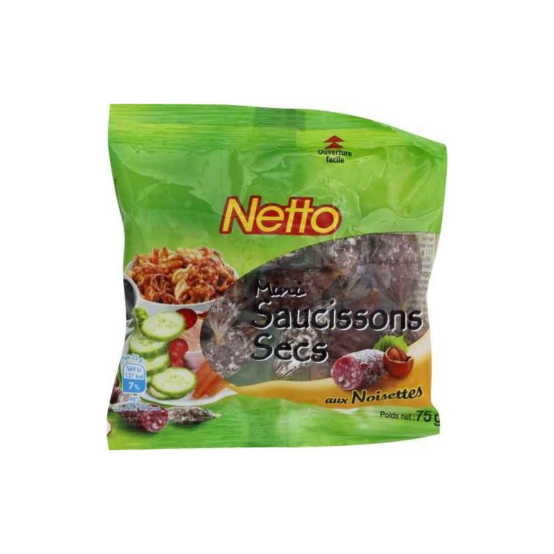 Netto Mini Saucisson Noiset75G