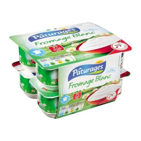 Paturages Pat.Frge Blanc Nat.7%Mg 8X100G