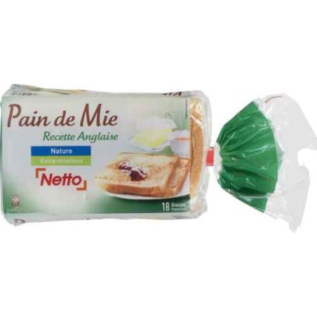 Netto Pain De Mie Anglais 800G