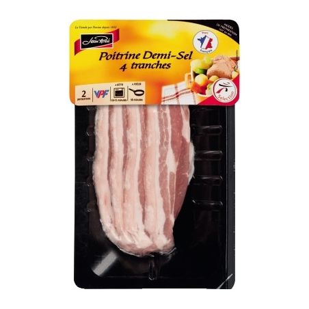 Jean Roze Jroze Poitrine 1/2Sel 4Tr 300G