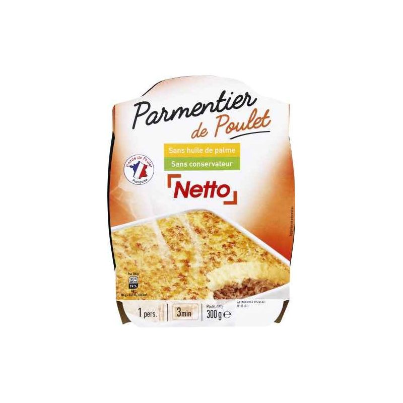 Netto Parmentier Poulet 300G