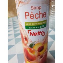 Netto Sirop Peche Bidon 75Cl