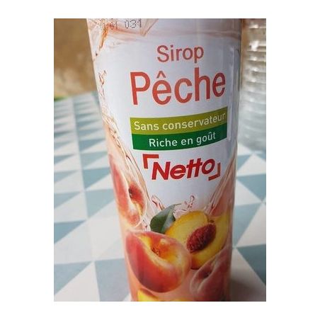 Netto Sirop Peche Bidon 75Cl