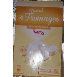 Netto Ravioli 4 Fromages 300G