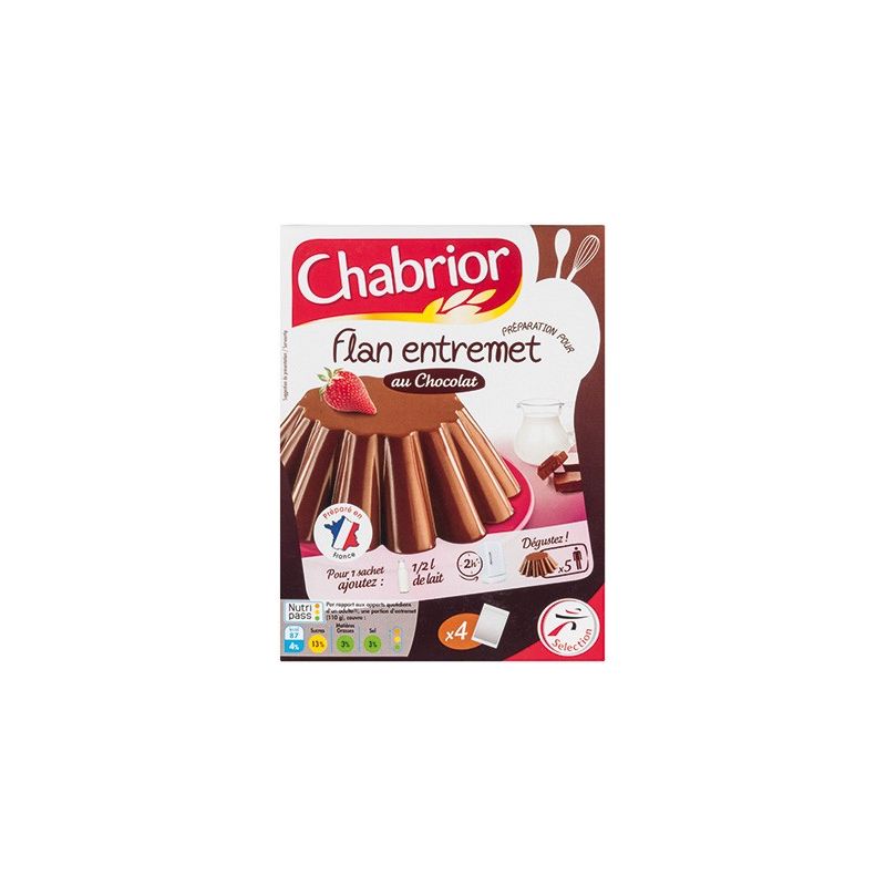 Chabrior Flan Chocolat 232G