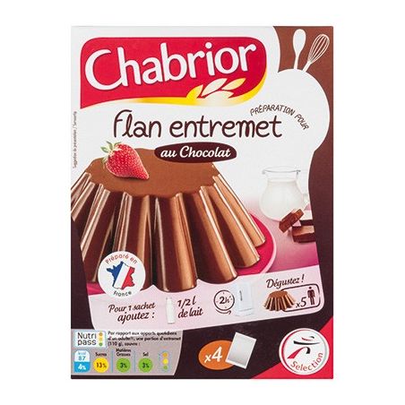 Chabrior Flan Chocolat 232G
