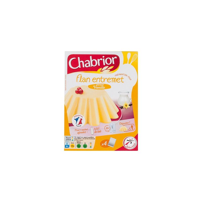 Chabrior Flan Vanille 260G