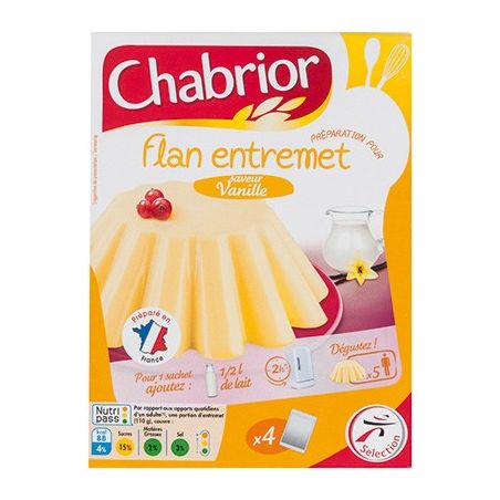 Chabrior Flan Vanille 260G