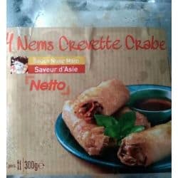 Netto Nem Crab Crevetx4+Sce 300G