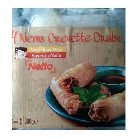 Netto Nem Crab Crevetx4+Sce 300G