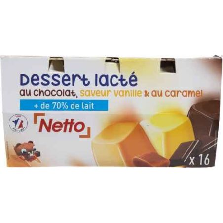 Netto Lait Gelifie Pan.16X100G