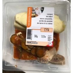 Selection F.Sel Lang Boeuf Sce Piqu.300G