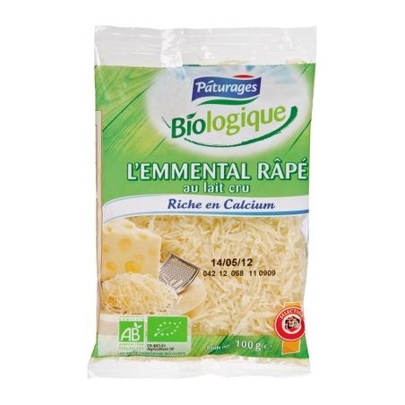 Paturages Bio Pat Emmental Rape 100G