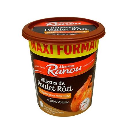 Ranou Rillette Poulet Roti400G