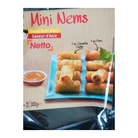Netto Mini Nem Porc Crabe 300G