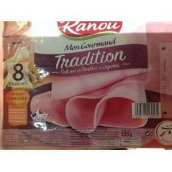 Ranou Jambon Trad Dd 8 Tr 320G