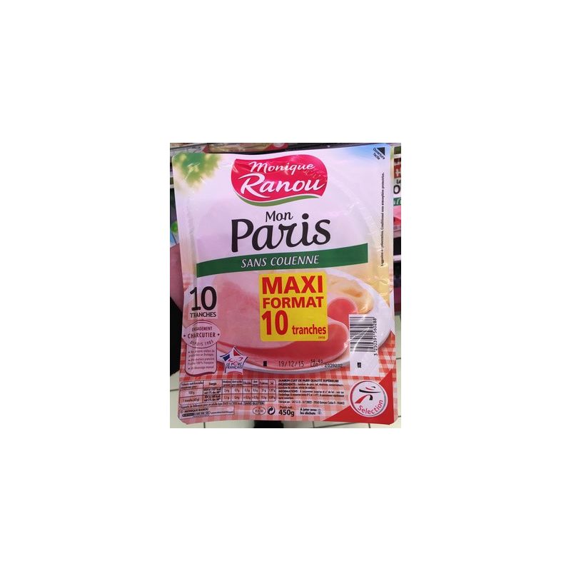 Ranou Jbon Paris Dd 10Tr 450G