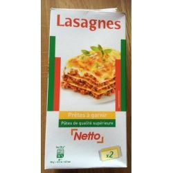Netto Lasagne Ss Oeuf 500G