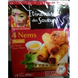 Ids Nem Poulet X4 + Sauce 300G